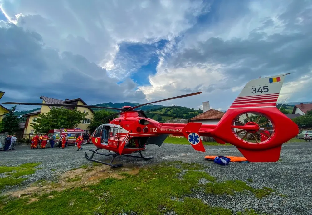 Doi pacienți COVID-19 din Sibiu, în stare gravă, au fost transferați în Germania