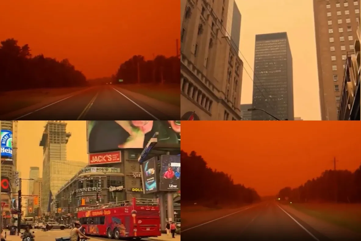 Orașul cu cel mai poluat aer din lume, după multiple incendii. Locuitorii sunt sfătuiți să nu iasă din case 