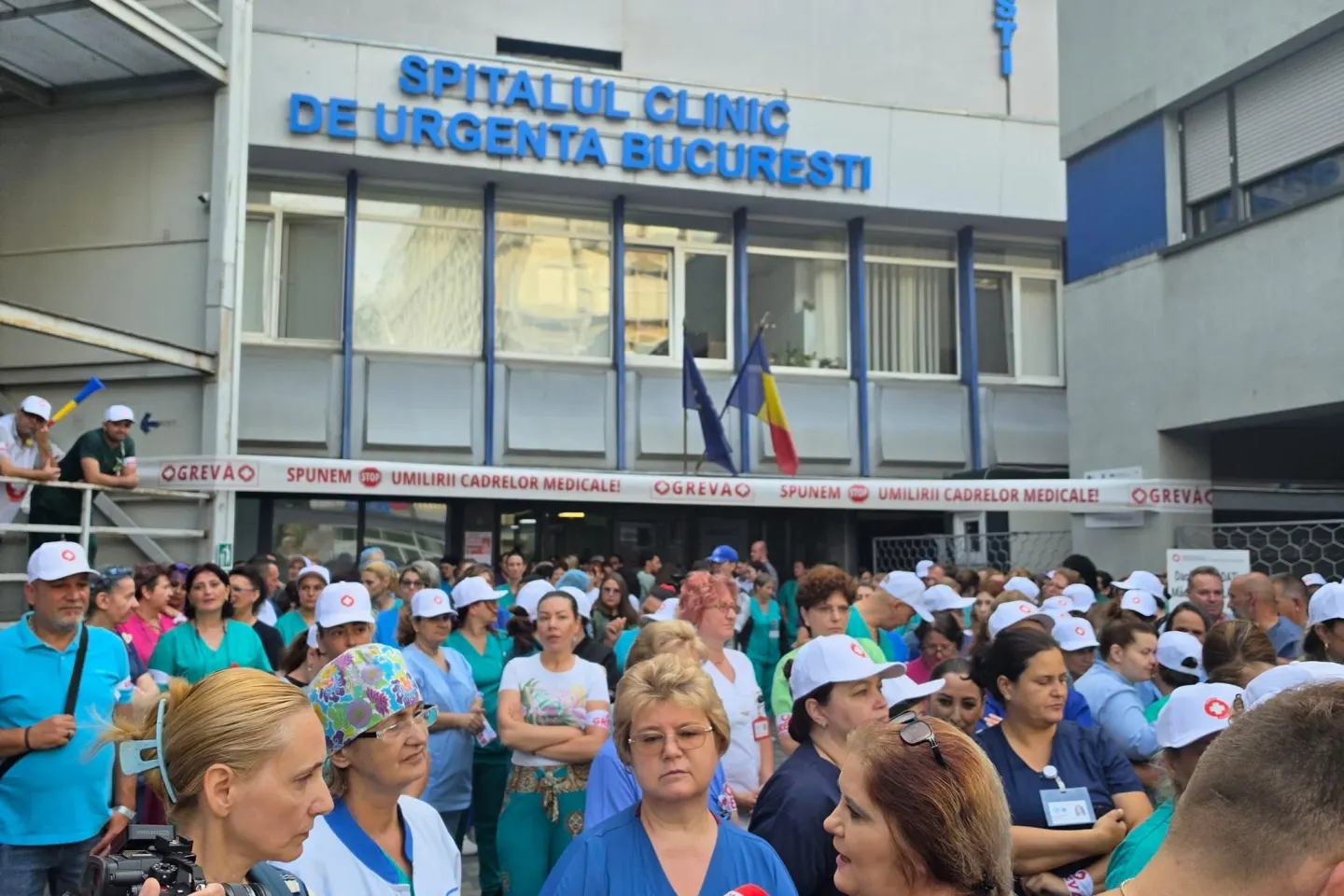 Continuă greva în Sănătate. 500 de spitale asigură doar urgențele