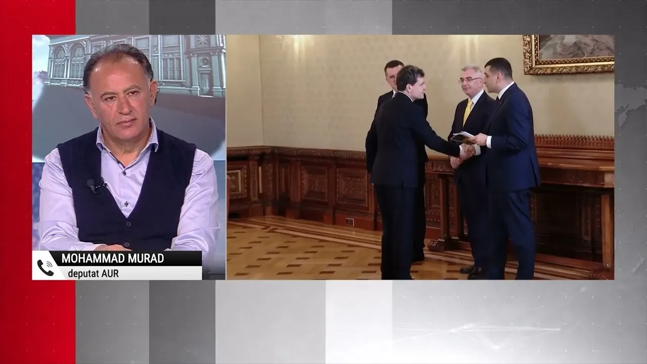 Mohammad Murad: ”AUR va obține 35% la următoarele alegeri. Avem nevoie de oameni responsabili în politică”
