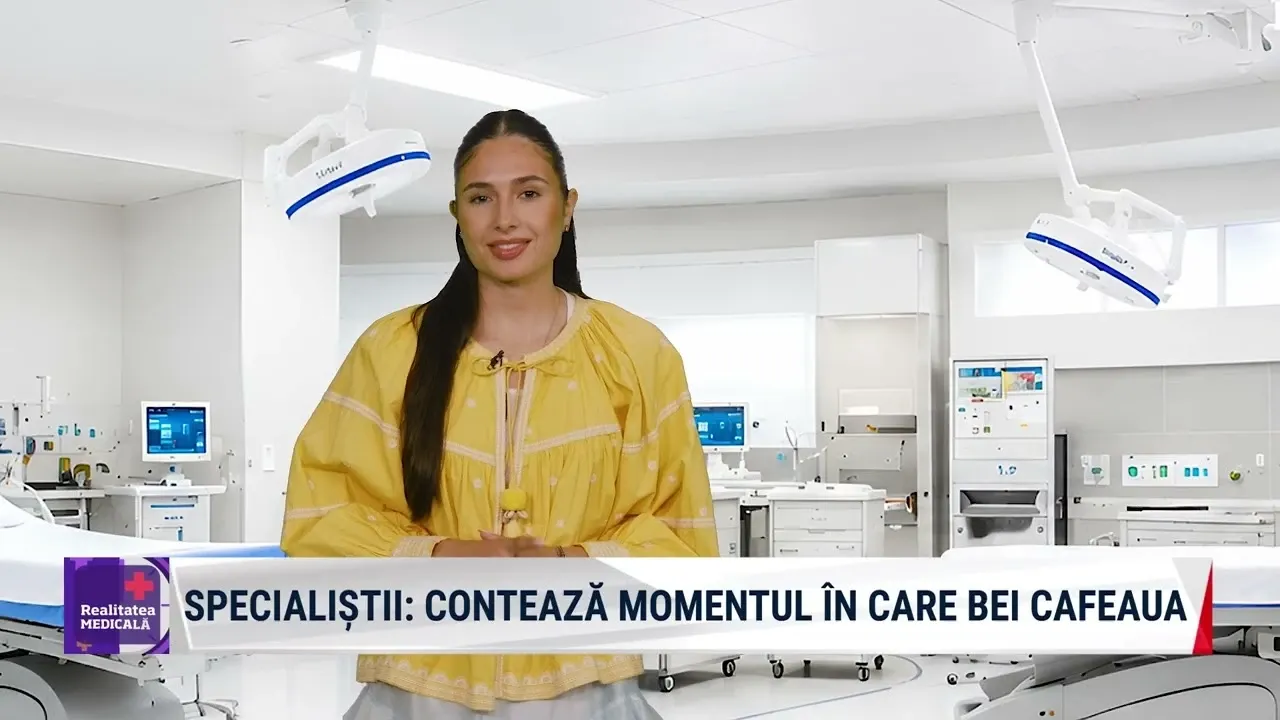 Realitatea Medicală cu Nicole Păcuraru: Matcha, cafeaua și ceaiul pot reduce absorbția fierului