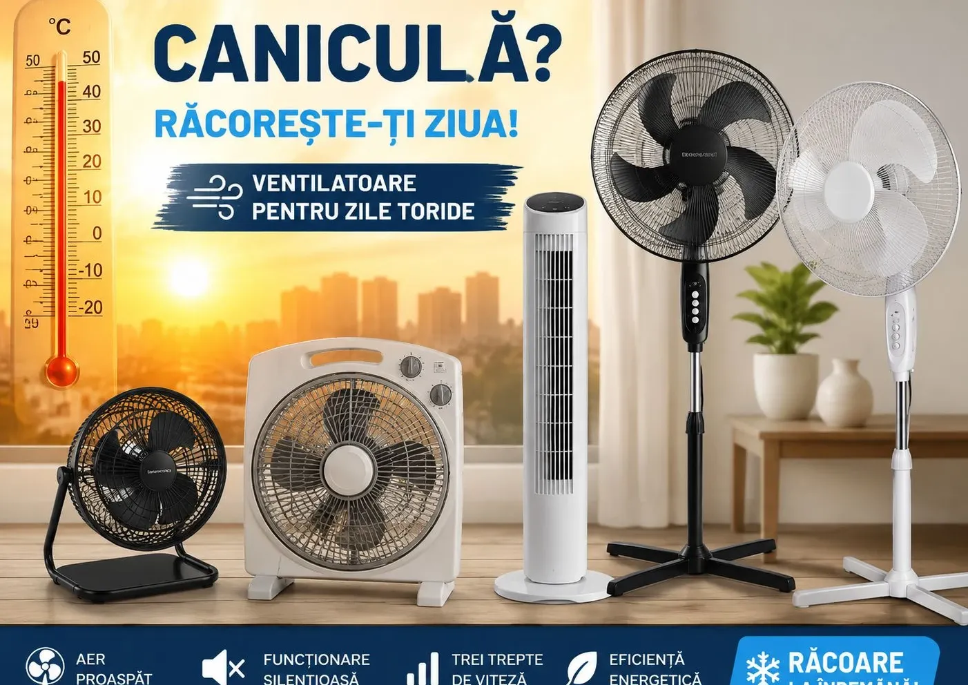 Ventilatoarele nu mai sunt eficiente în caz de caniculă extremă