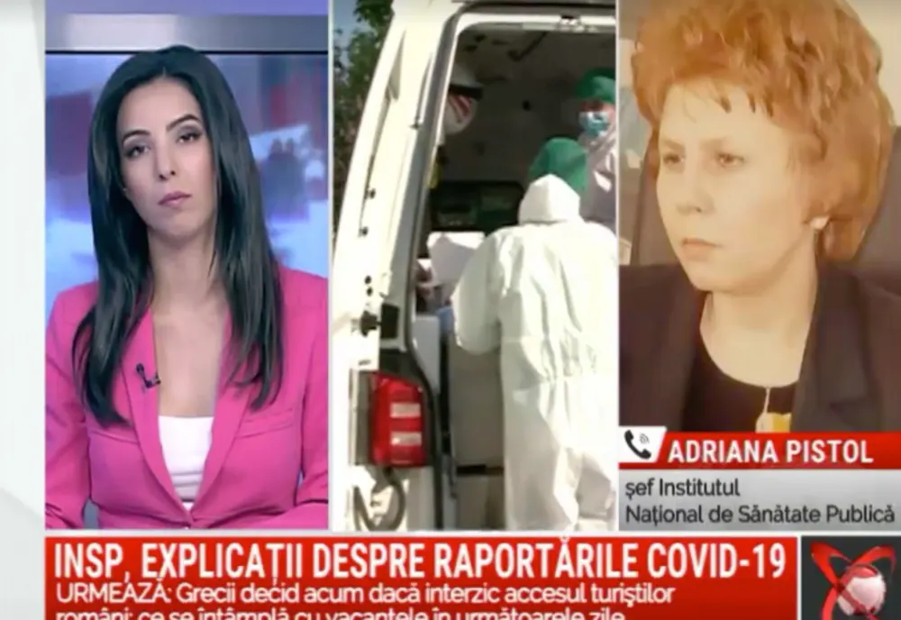 Adriana Pistol (INS), despre testele raportate zilnic: ”Am ajuns la capacitatea de testare dorită de Ministerul Sănătății”