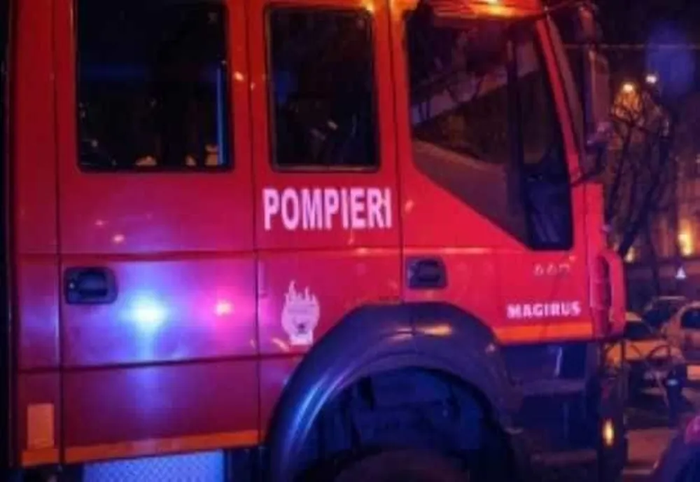 INCENDIU LA SPITALUL COLENTINA, DIN BUCUREȘTI
