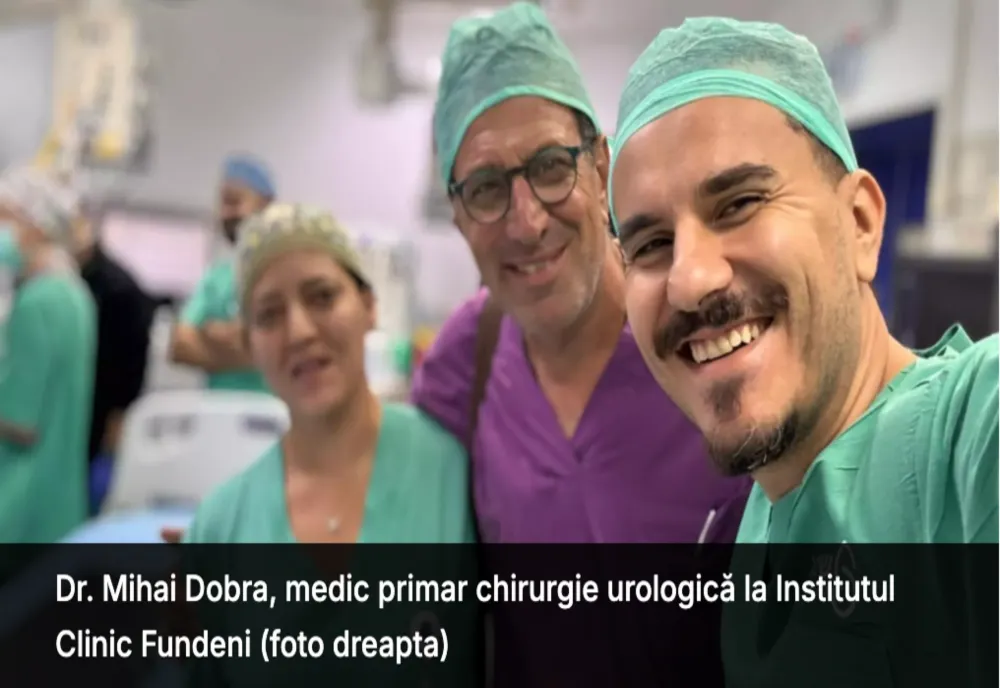 DR. MIHAI DOBRA, MEDIC PRIMAR CHIRURGIE UROLOGICĂ LA INSTITUTUL CLINIC ”FUNDENI”, PARTICIPĂ LA PRESTIGIOSUL WORSHOP UTUC, DIN ISRAEL