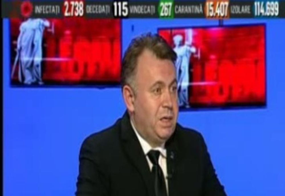 Nelu Tătaru, despre scenariul sumbru cu 2.800 de cazuri Covid-19 pe zi: Este posibil dacă mai intervine o dată CCR sau Avocatul Poporului
