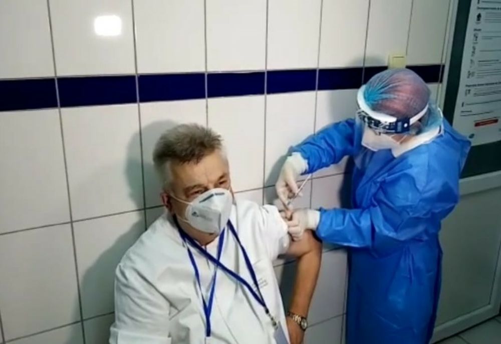 VIDEO} Medicul Sorin Rugină, primul constănțean vaccinat împotriva COVID-19