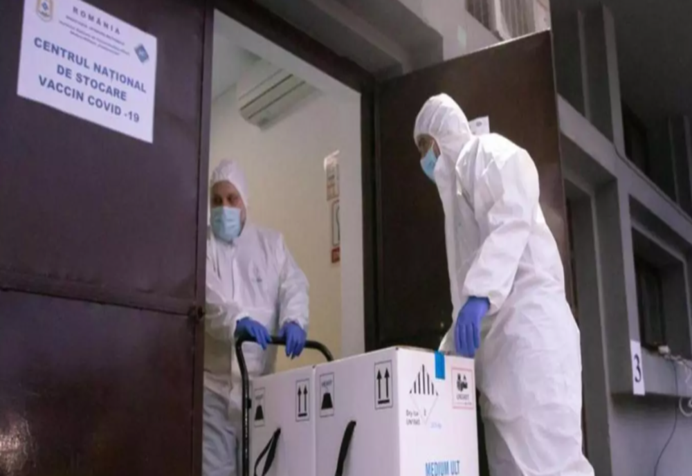Peste 128.000 de doze de vaccin Pfizer au ajuns în România, în această dimineață