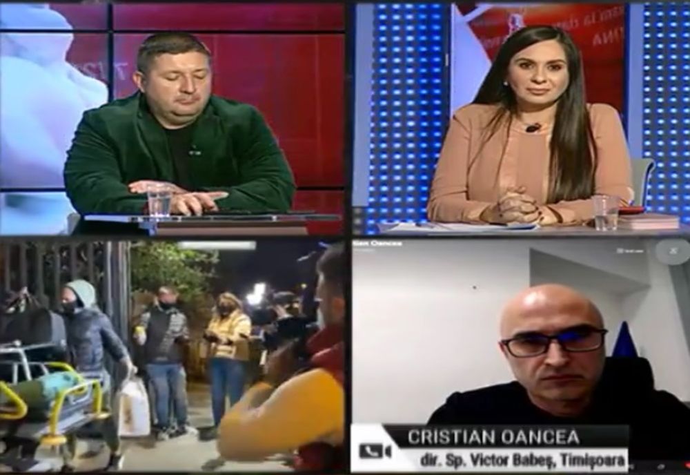 EXCLUSIV LEGILE PUTERII Medicul Cristian Oancea nu consideră că toate spitalele din țară ar trebui să trateze pacienți COVID 