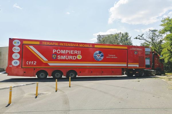 Ultima unitate mobilă de terapie intensiva disponibilă în România va fi montată în incinta Institutului de Pneumoftiziologie Marius Nasta