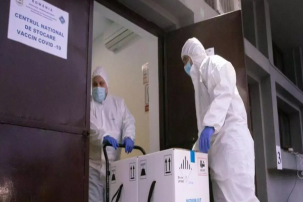 Peste 128.000 de doze de vaccin Pfizer au ajuns în România, în această dimineață