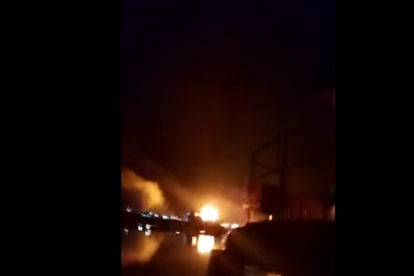 Atac cu drone, lângă România. Explozie devastatoare, la 22 de km de Galați. Portul Reni, de pe Dunăre, bombardat de ruși