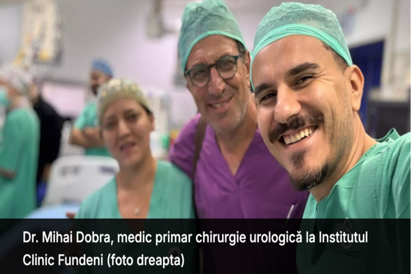 DR. MIHAI DOBRA, MEDIC PRIMAR CHIRURGIE UROLOGICĂ LA INSTITUTUL CLINIC ”FUNDENI”, PARTICIPĂ LA PRESTIGIOSUL WORSHOP UTUC, DIN ISRAEL 