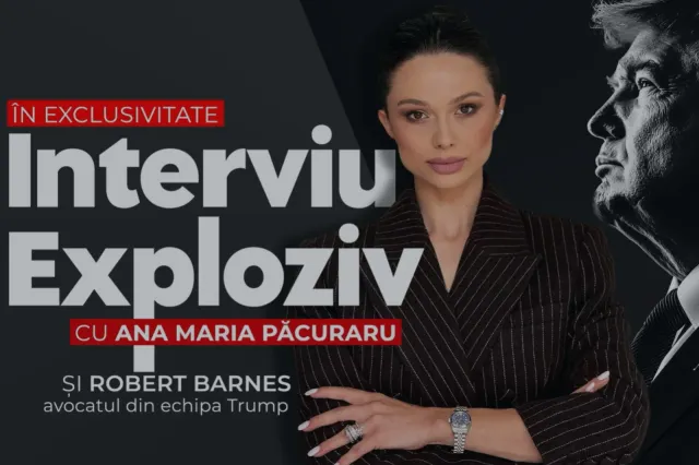 Ana Maria Păcuraru, interviu exploziv cu Robert Barnes, avocatul din echipa lui Donald Trump. Americanii fac scut în jurul televiziunii poporului din România