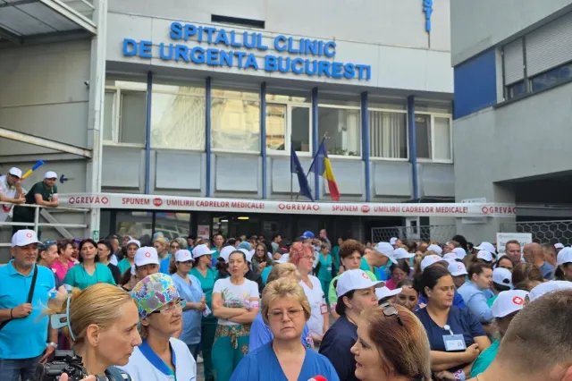 Continuă greva în Sănătate. 500 de spitale asigură doar urgențele