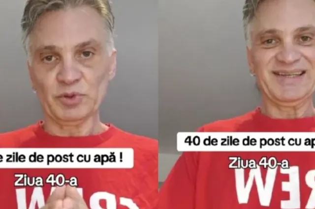 Artistul care a ținut post cu apă 40 de zile, operat de urgență